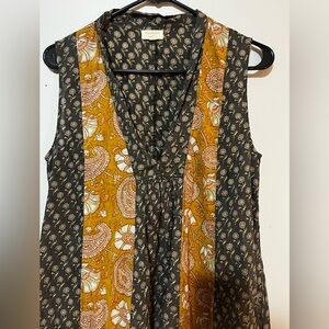 World Market • S/M floral print maxi dress